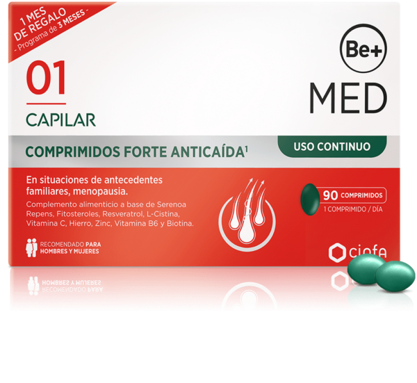 BE+MED FORTE ANTICAÍDA 90 COMPRIMIDOS
