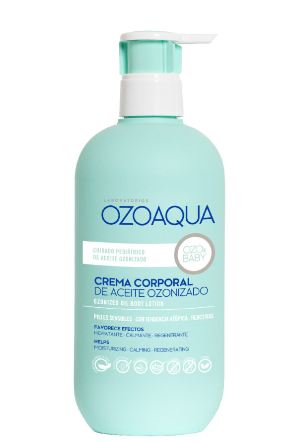 OZOBABY CREMA CORPORAL DE ACEITE OZONIZADO 500 ML