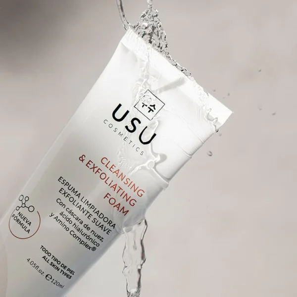 USU ESPUMA LIMPIADORA EXFOLIANTE SUAVE 120 ML - Imagen 2