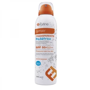 FARLINE SPRAY TRANSPARENTE PEDRIÁTRICO SPF 50+ 200 ML