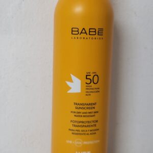 BABE FOTOPROTECTOR TRANSPARENTE WET SKIN SPF 50 200 ML