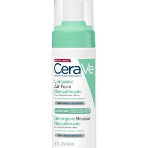 CERAVE LIMPIADOR AIR FOAM REEQUILIBRANTE 148 ML.