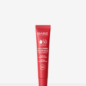 BABE LIP&CHEEK COLOR BALM SPF 50 ROJO