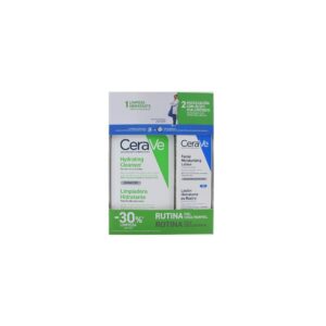 CERAVE RUTINA LIMPIADORA HIDRATANTE 236ML/473ML + LOCION HIDRATANTE DE ROSTRO