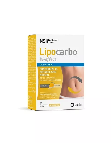 DIETCONTROL LIPOCARBO BI-EFFECT 60 comprimidos