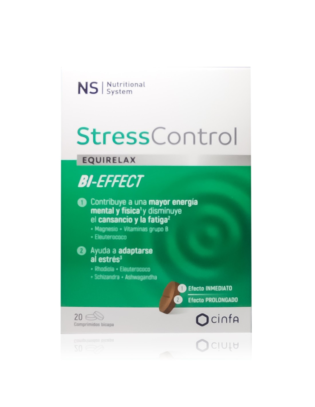 EQUIRELAX STRESS CONTROL 20 comprimidos